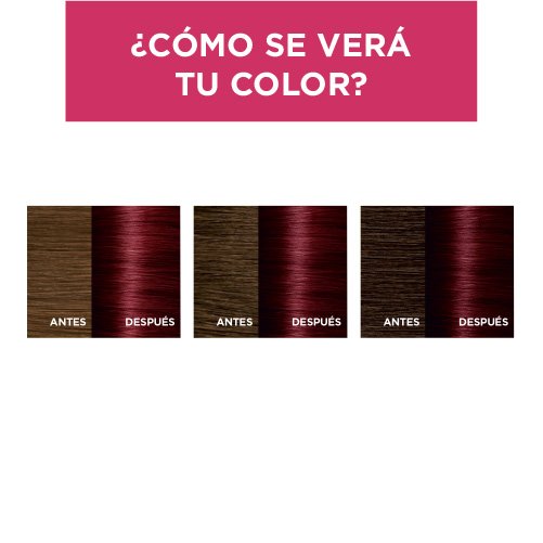 EXCELLENCE TINTE ROJO 4460 RESULTADOS